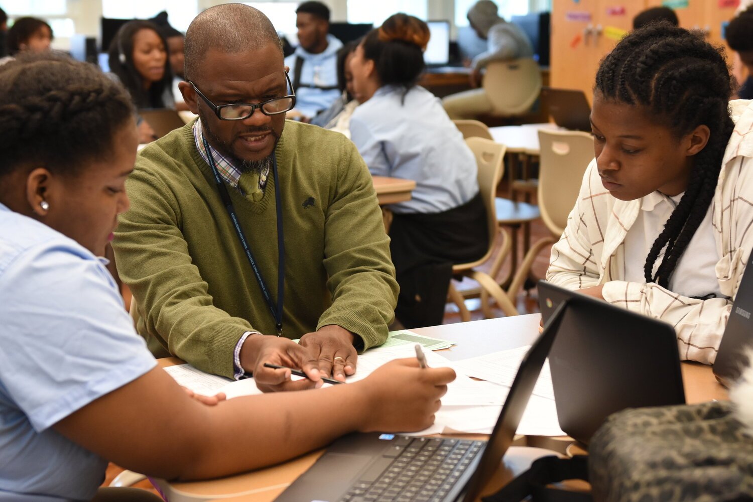 Students Studying
